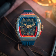 Nubeo Magellan Retrograde Chronograph Gamer Blue #NB-6088-04