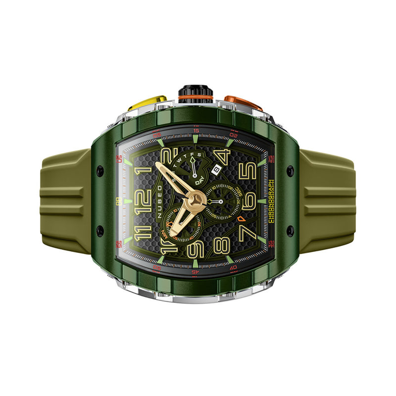 Nubeo Magellan Retrograde Chronograph Oblivion Green #NB-6088-05