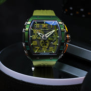 Nubeo Magellan Retrograde Chronograph Oblivion Green #NB-6088-05