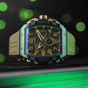 Nubeo Magellan Retrograde Chronograph Oblivion Green #NB-6088-05