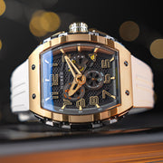 Nubeo Magellan Retrograde Chronograph White Gold #NB-6088-06