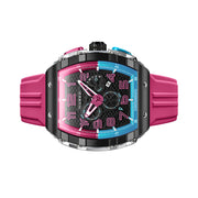 Nubeo Magellan Retrograde Chronograph Bubblegum Pink #NB-6088-07