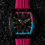 Nubeo Magellan Retrograde Chronograph Bubblegum Pink #NB-6088-07