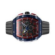 Nubeo Magellan Retrograde Chronograph Spaceship Black #NB-6088-08
