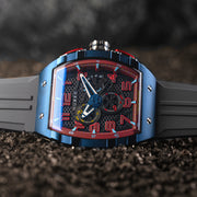 Nubeo Magellan Retrograde Chronograph Spaceship Black #NB-6088-08