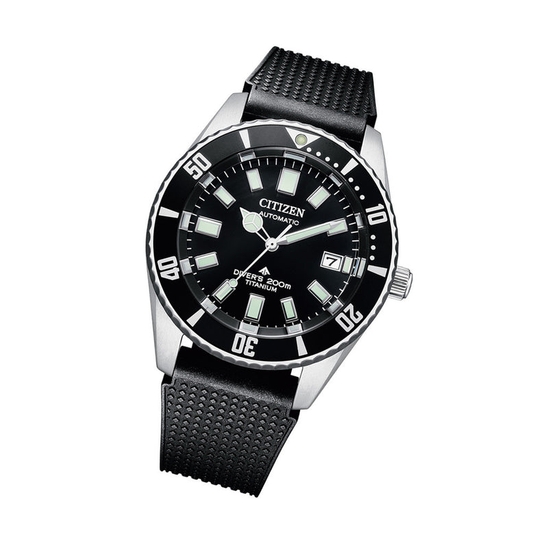 Citizen Promaster Super Titanium Automatic Dive Watch with Black Dial #NB6021-17E