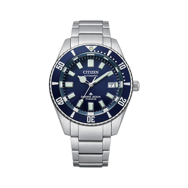 Citizen Promaster Super Titanium Automatic Dive Watch with Blue Dial #NB6021-68L