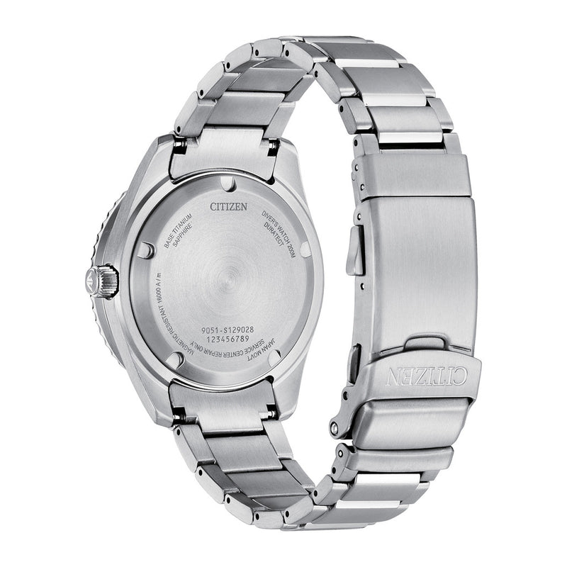 Citizen Promaster Super Titanium Automatic Dive Watch with Blue Dial #NB6021-68L