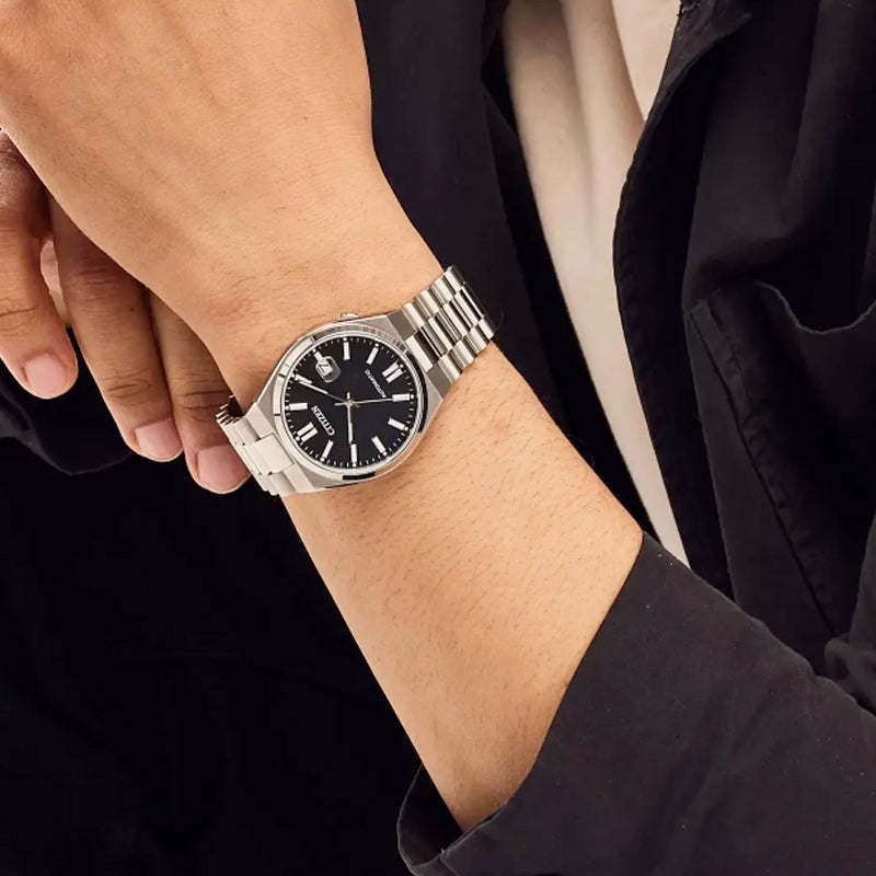 Citizen Tsuyosa Automatic with Sunray Black Dial #NJ0150-56E