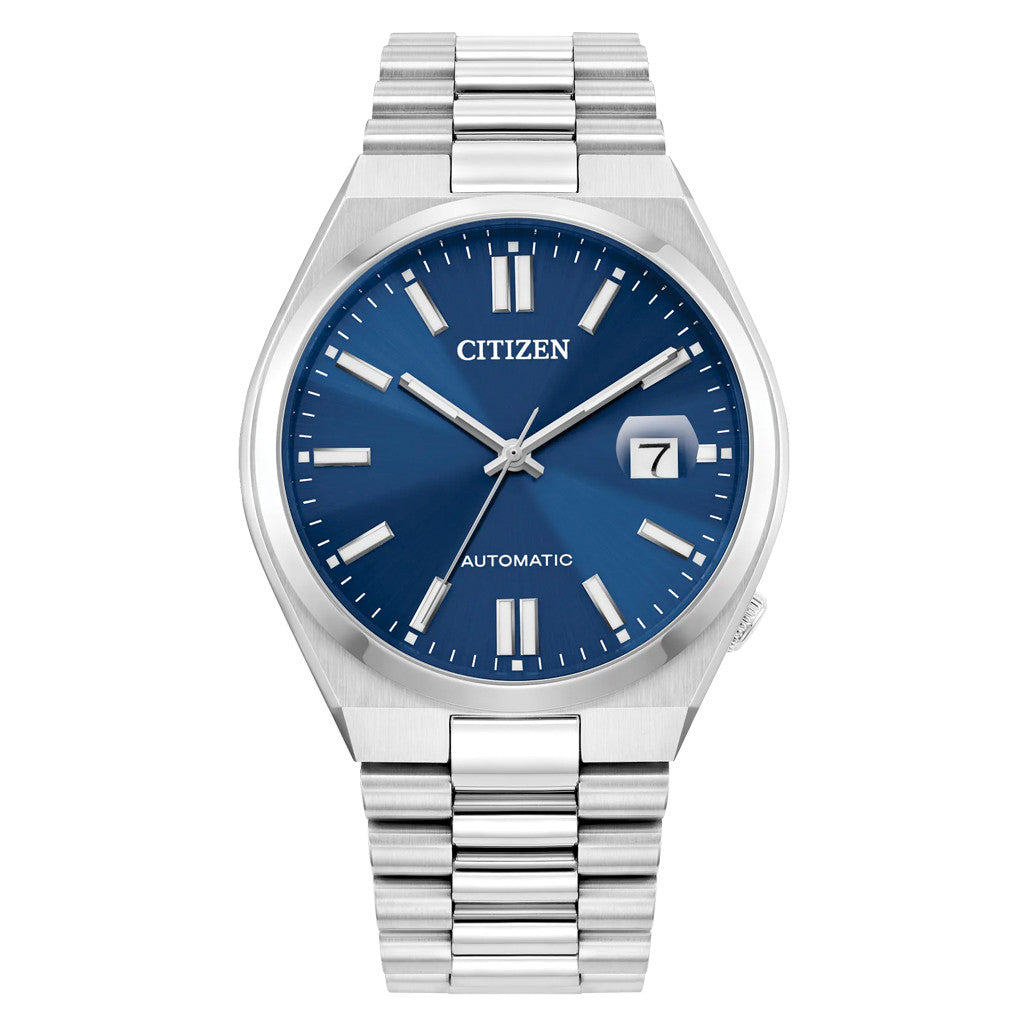 Citizen Tsuyosa Automatic with Sunray Blue Dial #NJ0150-56L — Long