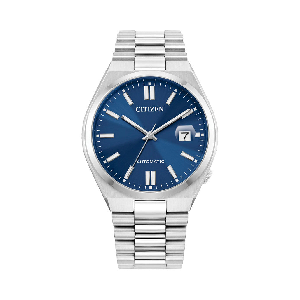 Citizen Tsuyosa Automatic with Sunray Blue Dial #NJ0150-56L — Long