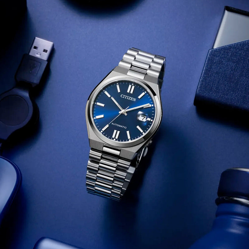 Citizen Tsuyosa Automatic with Sunray Blue Dial #NJ0150-56L
