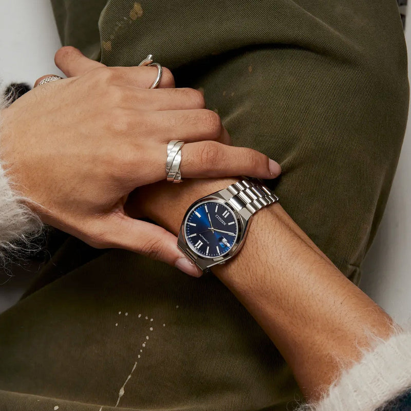 Citizen Tsuyosa Automatic with Sunray Blue Dial #NJ0150-56L
