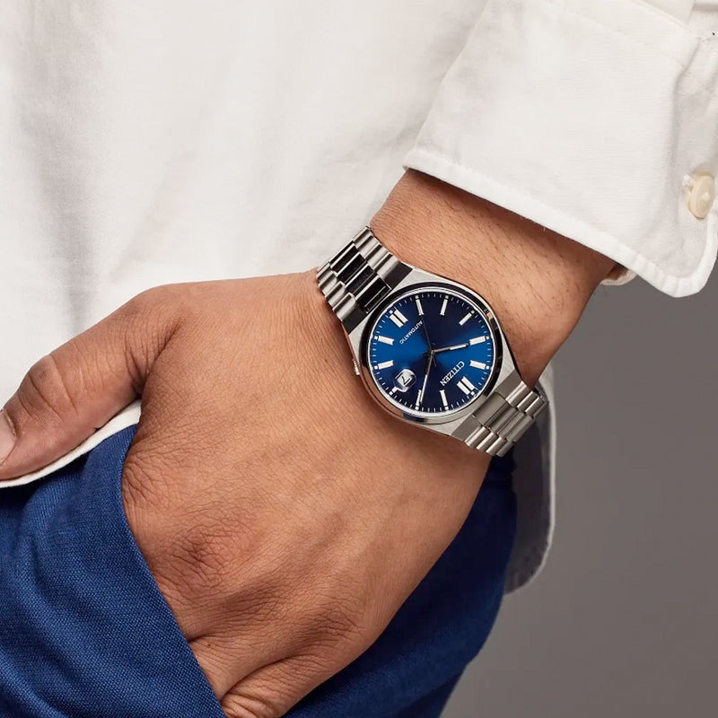 Citizen Tsuyosa Automatic with Sunray Blue Dial #NJ0150-56L