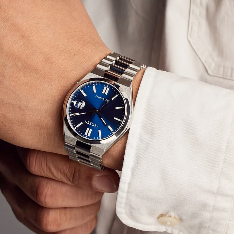 Citizen Tsuyosa Automatic with Sunray Blue Dial #NJ0150-56L