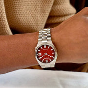 Citizen Tsuyosa Sports Automatic with Sunray Burgundy Dial #NJ0150-56W