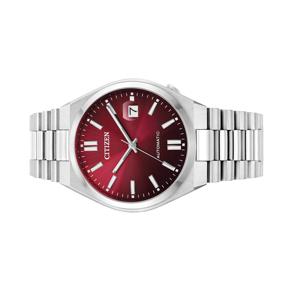 Citizen Tsuyosa Sports Automatic with Sunray Burgundy Dial #NJ0150