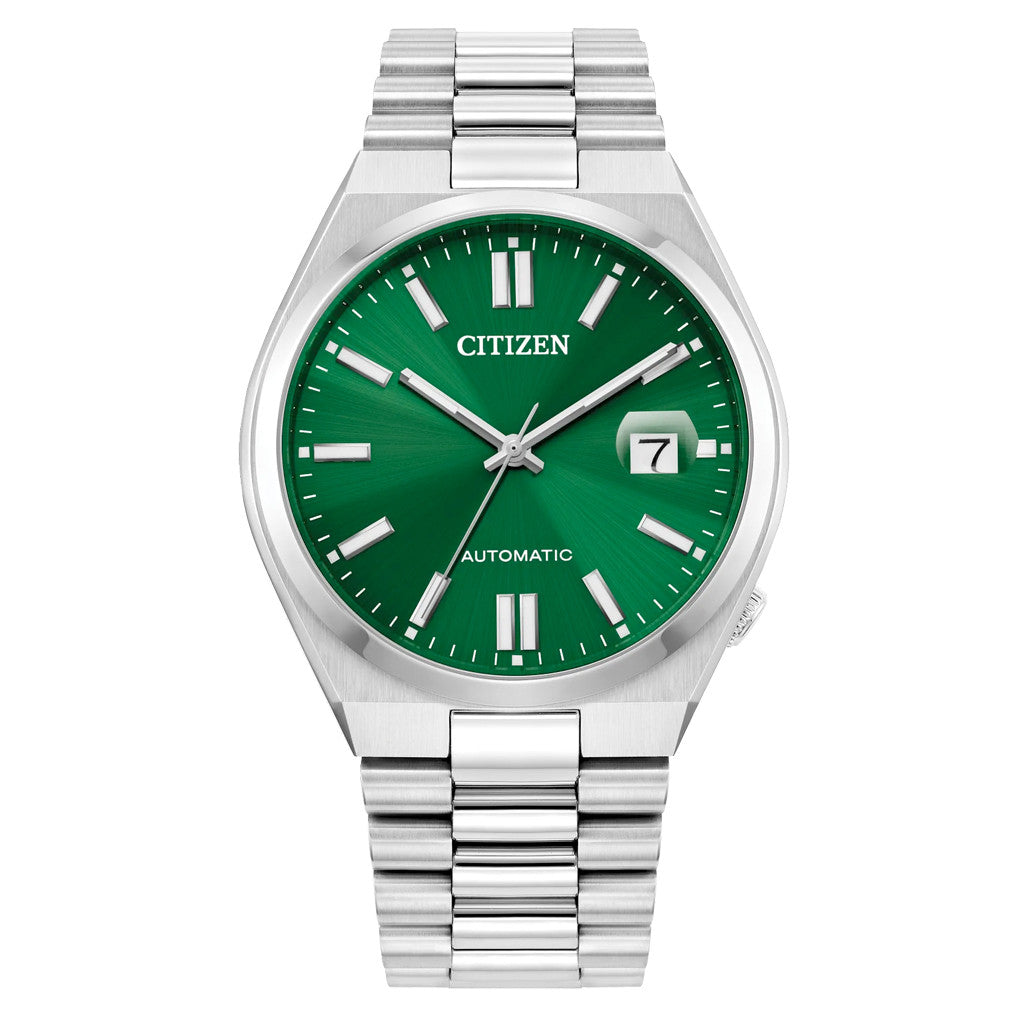 オジジです。 Citizen Tsuyosa Automatic with Sunray Green Dial #NJ0150-56X