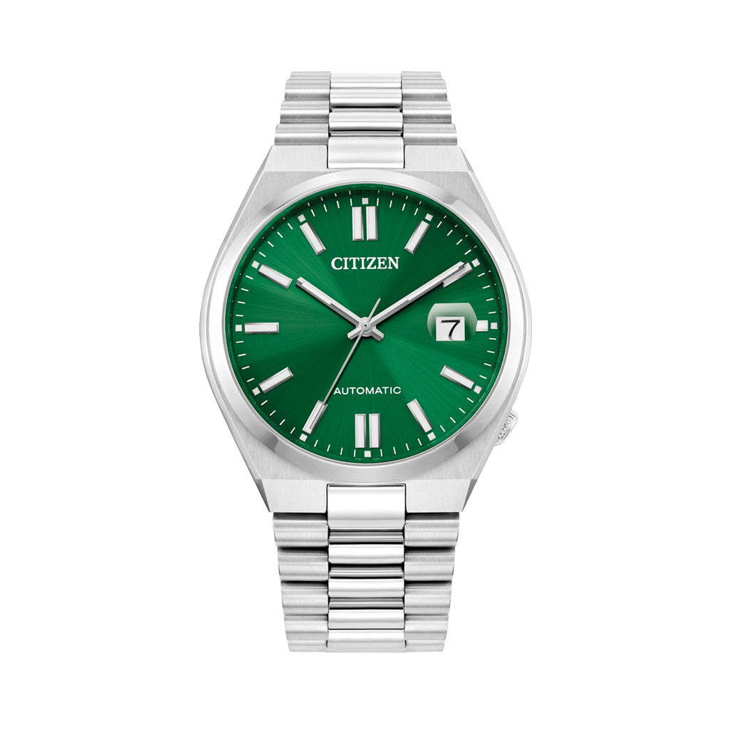 Citizen Tsuyosa Automatic with Sunray Green Dial #NJ0150-56X