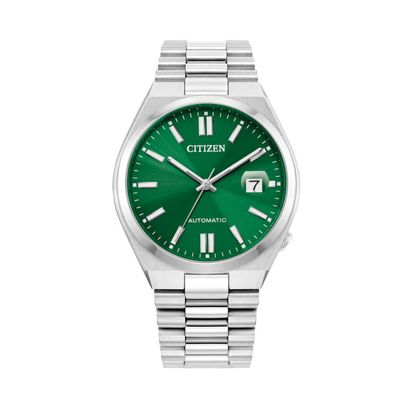 Citizen Tsuyosa Automatic with Sunray Green Dial #NJ0150-56X
