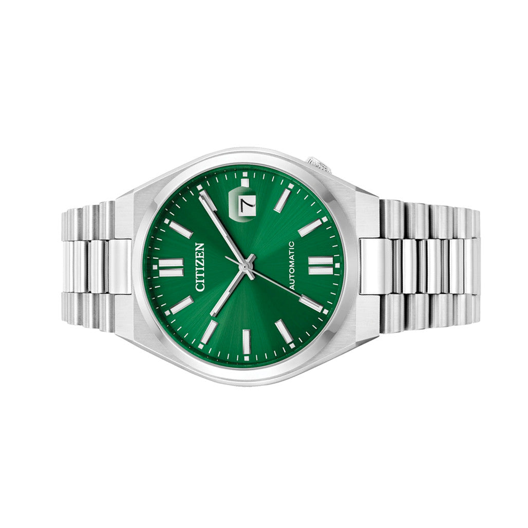 Citizen Tsuyosa Automatic with Sunray Green Dial #NJ0150-56X