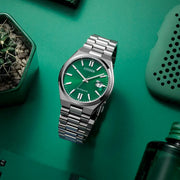 Citizen Tsuyosa Automatic with Sunray Green Dial #NJ0150-56X
