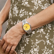 Citizen Tsuyosa Sports Automatic with Sunray Yellow Dial #NJ0150-56Z