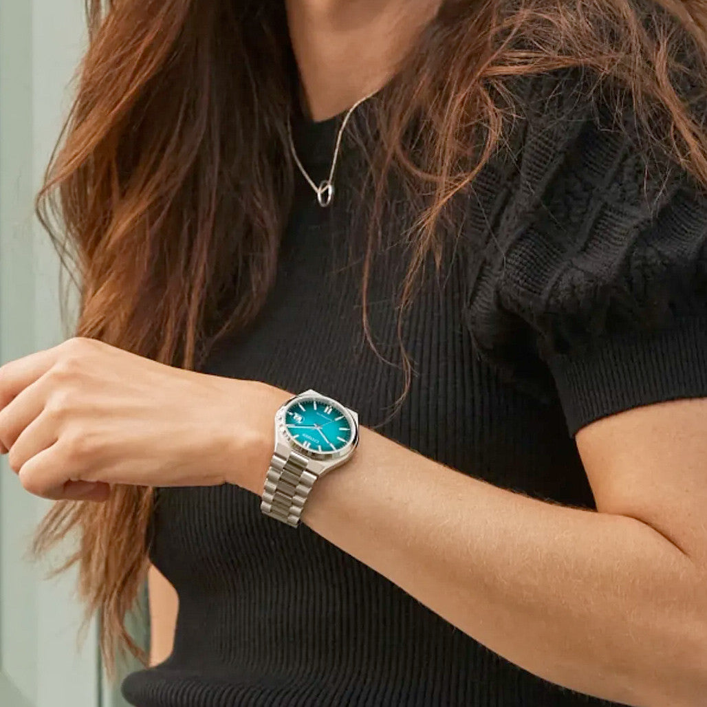 Citizen Tsuyosa Sports Automatic with Gradient Teal Dial #NJ0151