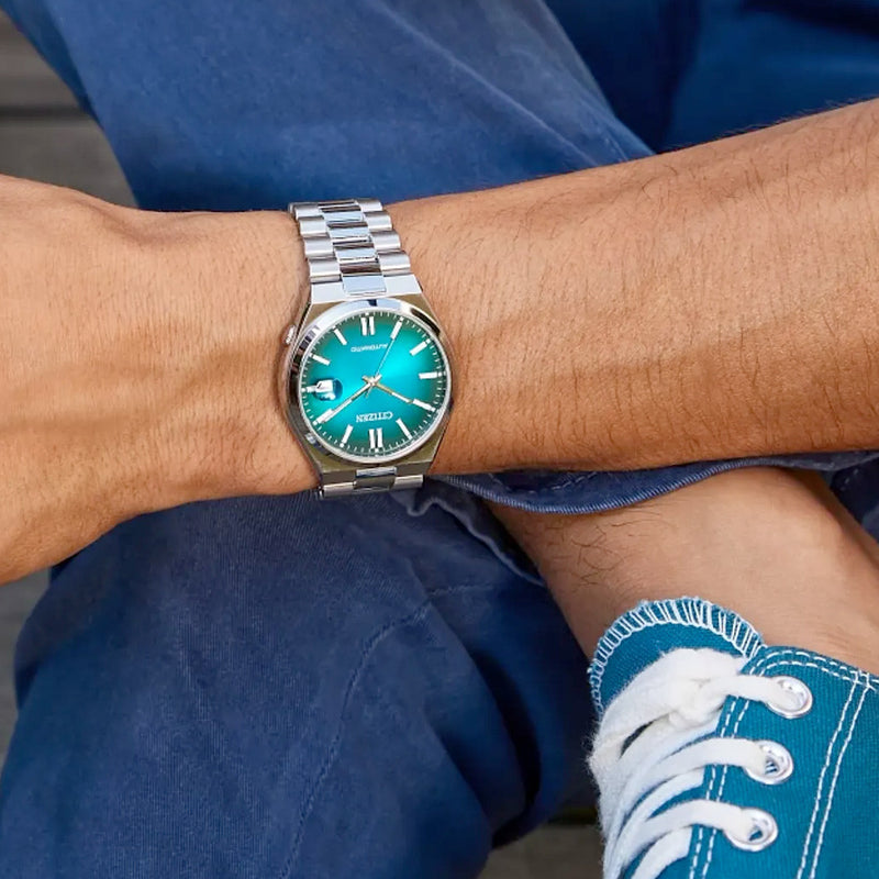 Citizen Tsuyosa Sports Automatic with Gradient Teal Dial #NJ0151-53X