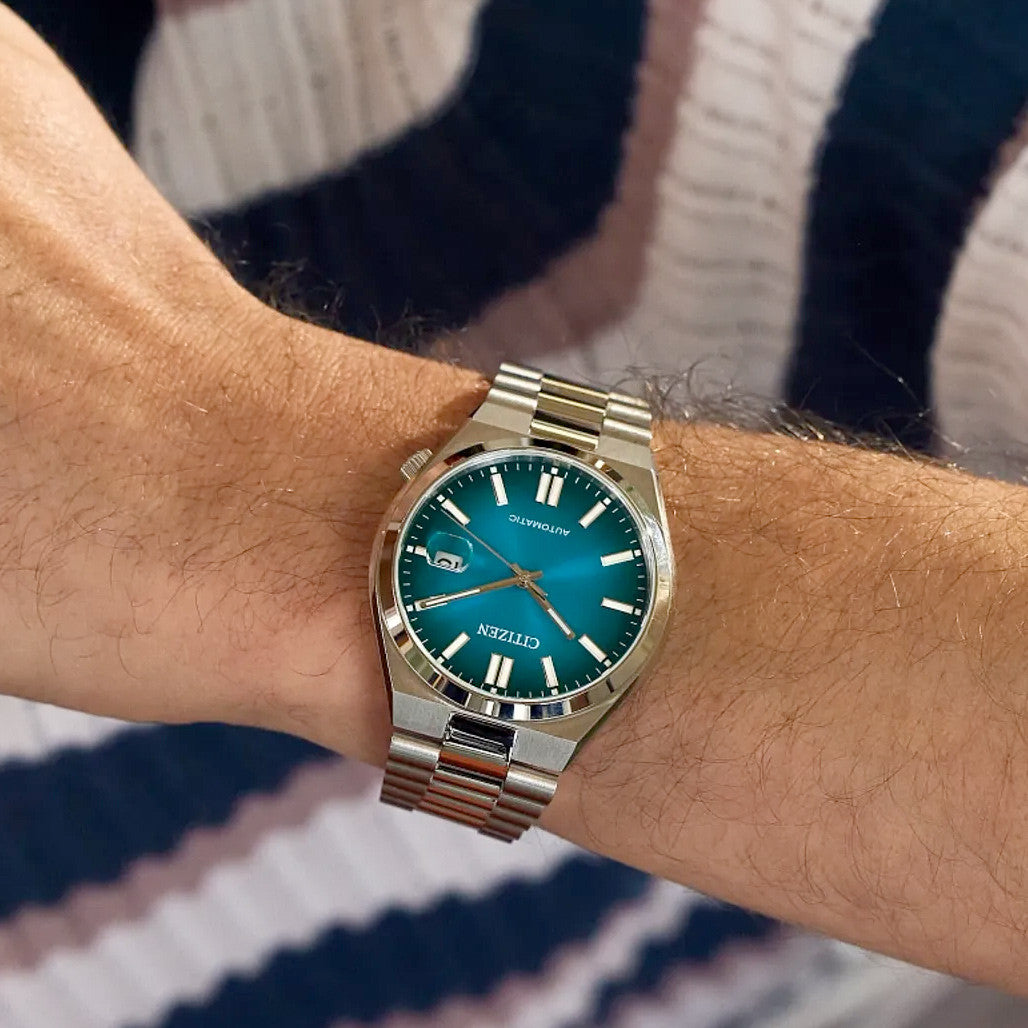 Citizen Tsuyosa Sports Automatic with Gradient Teal Dial #NJ0151