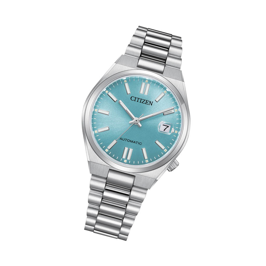シチズン CITIZEN TSUYOSA 37mm ライトブルー Citizen Tsuyosa 37mm Sports Automatic with Ice Blue Dial #NJ0200