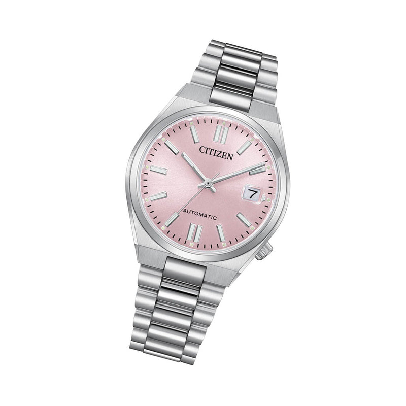 Citizen Tsuyosa 37mm Sports Automatic with Pastel Pink Dial #NJ0200-50Z