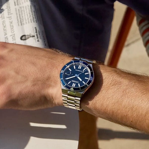Citizen Tsuyosa Shore Watch with Blue Dial #NJ0230-59L
