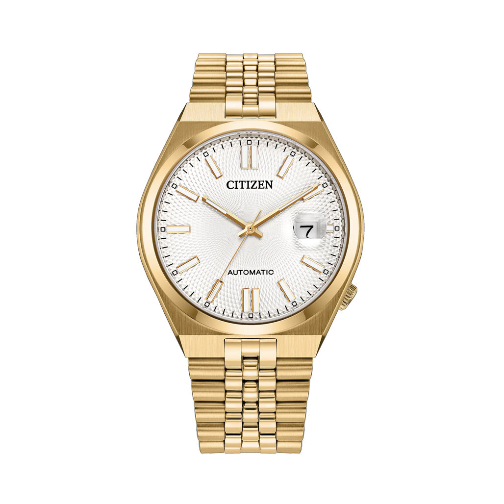 Citizen Automatic Tsuyosa 60 in Yellow Gold #NK0022-50A — Long