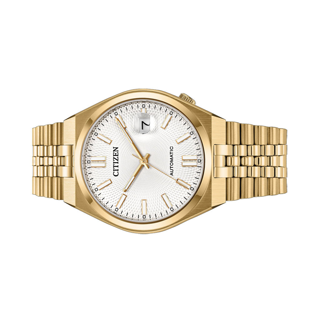 Citizen Automatic Tsuyosa 60 in Yellow Gold #NK0022-50A — Long