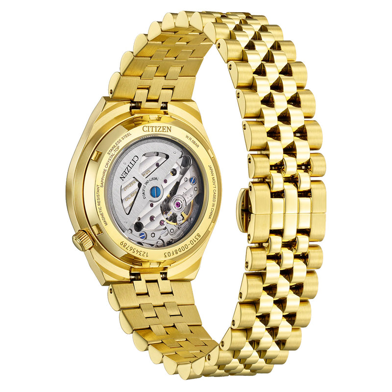 Citizen Automatic 37mm Tsuyosa 60 in Yellow Gold #NK0032-56A