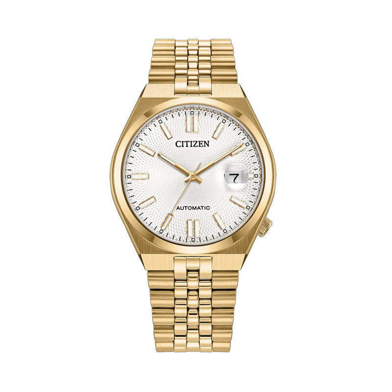 Citizen Automatic 37mm Tsuyosa 60 in Yellow Gold #NK0032-56A