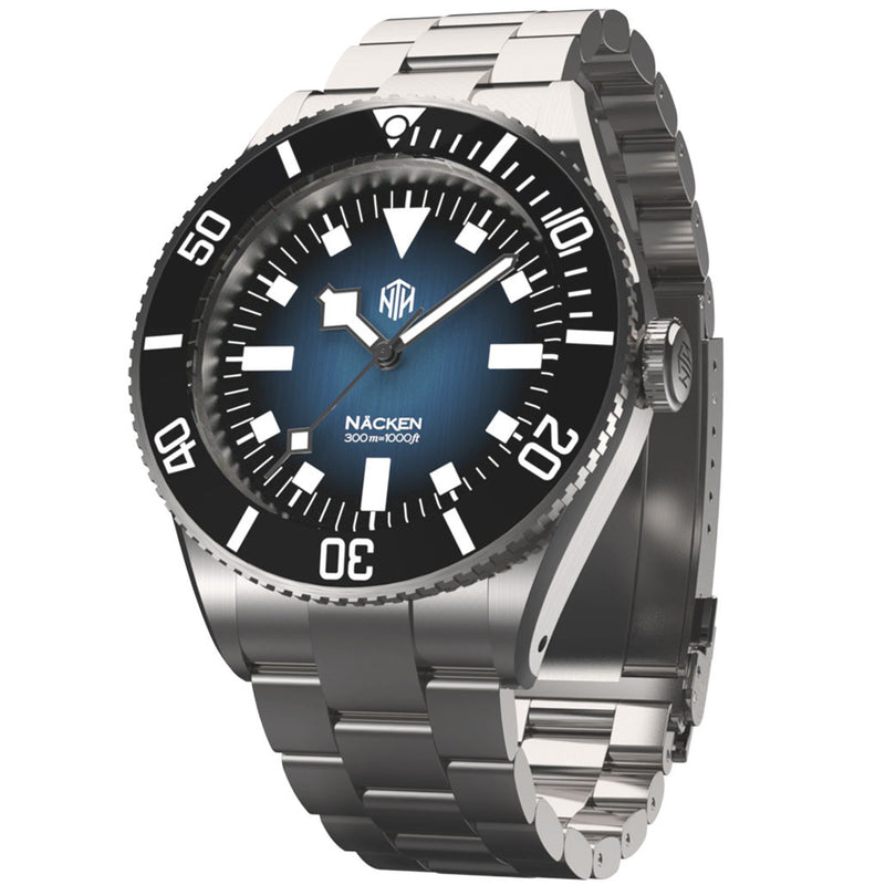 NTH Näcken - Renegade 300-Meter Hi-Beat Automatic Dive Watch with an AR Sapphire Crystal #WW-NTH-NRGN
