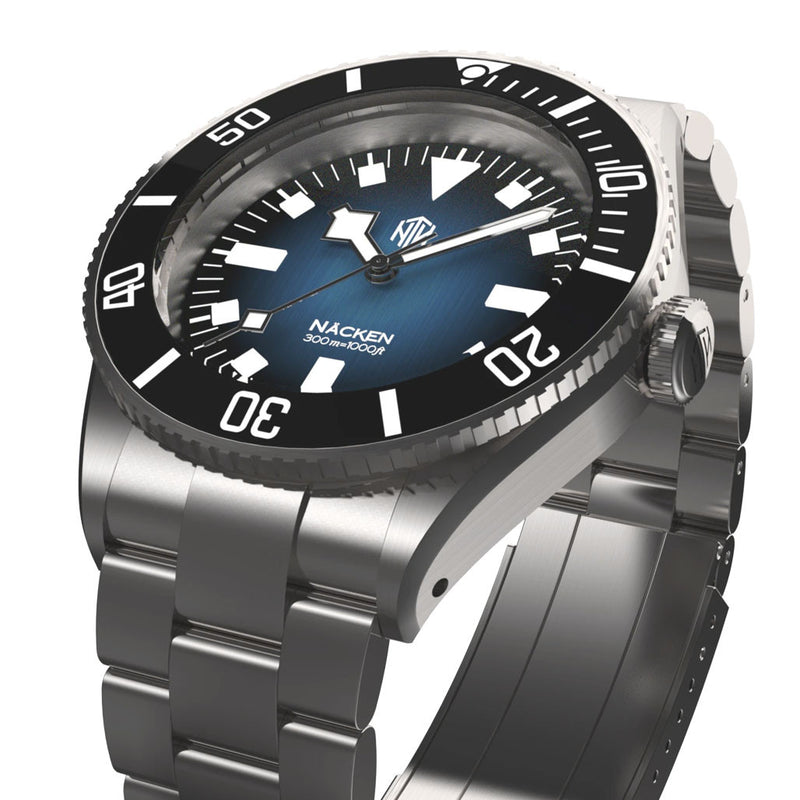 NTH Näcken - Renegade 300-Meter Hi-Beat Automatic Dive Watch with an AR Sapphire Crystal #WW-NTH-NRGN