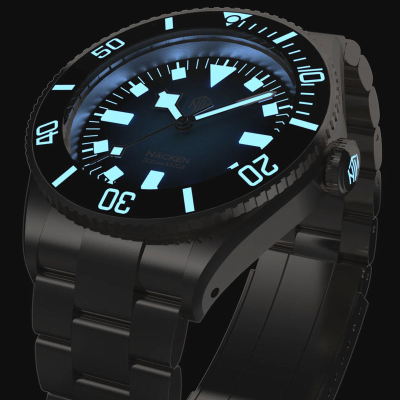 NTH Näcken - Renegade 300-Meter Hi-Beat Automatic Dive Watch with an AR Sapphire Crystal #WW-NTH-NRGN