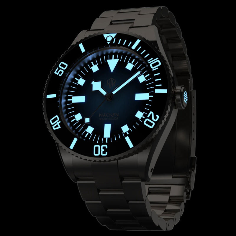 NTH Näcken - Renegade 300-Meter Hi-Beat Automatic Dive Watch with an AR Sapphire Crystal #WW-NTH-NRGN