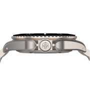 NTH Näcken Vintage White Hi-Beat Automatic Dive Watch without Date #WW-NTH-NVWN crown