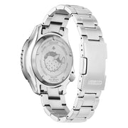 Citizen Automatic Promaster Dive Watch with Green Dial and Stainless Steel Bracelet #NY0151-59X back