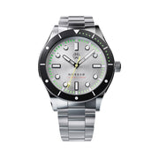 Henry Archer Nordso Automatic Dive Watch with Silverleaf Dial #HAC-NOR-SLF-3LI