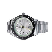 Henry Archer Nordso Automatic Dive Watch with Silverleaf Dial #HAC-NOR-SLF-3LI side