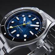Henry Archer Nordso Automatic Dive Watch with Meteorite Dial #HAC-NOR-TEM-3LI