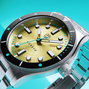 Henry Archer Nordso Automatic Dive Watch with Yellowfin Dial #HAC-NOR-YEL-3LI