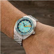 Ocean Crawler Core Diver V4 with Aqua Dial #OC-CR-V4-AQ wrist