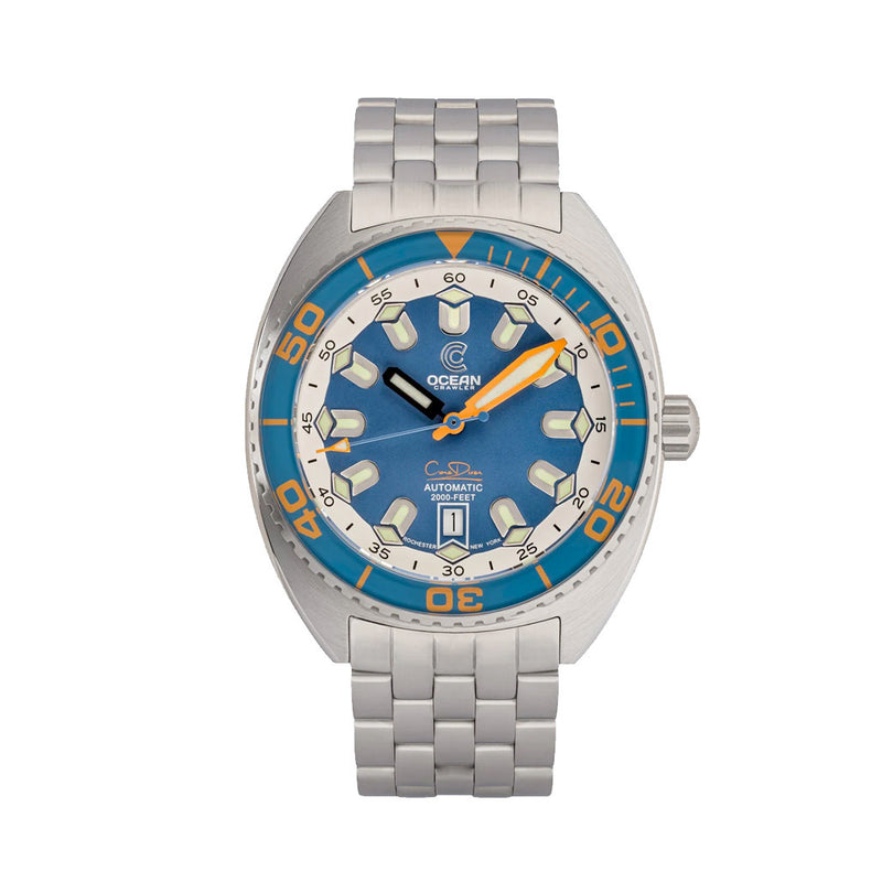 Ocean Crawler Core Diver V4 with Blue Dial #OC-CR-V4-BO