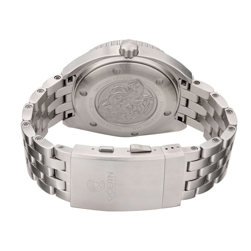 Ocean Crawler Core Diver V4 with Blue Dial #OC-CR-V4-BO back